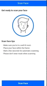 scan face