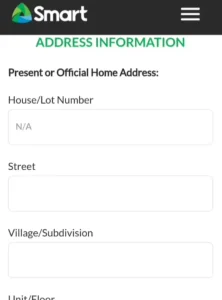 Address Information