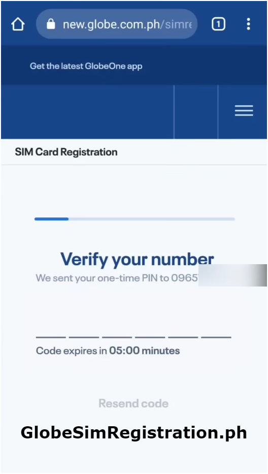 Verify Your Number